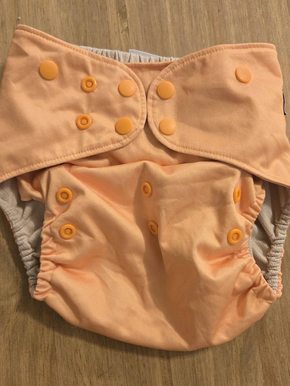 Redwood cloth co pocket cloth diaper xl size orange